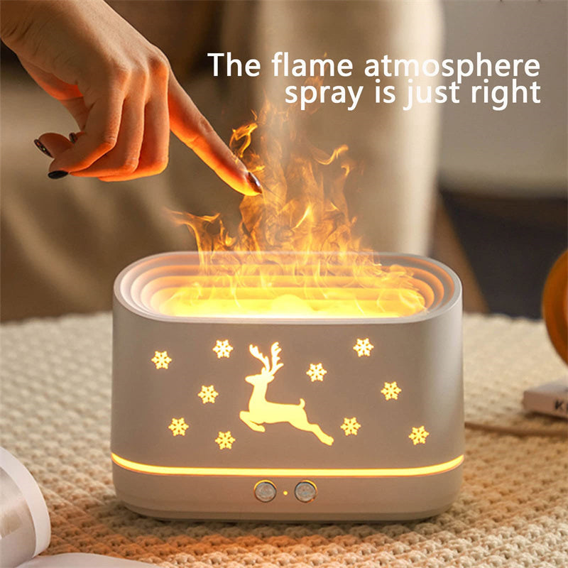 Elk Flame Humidifier Diffuser Home