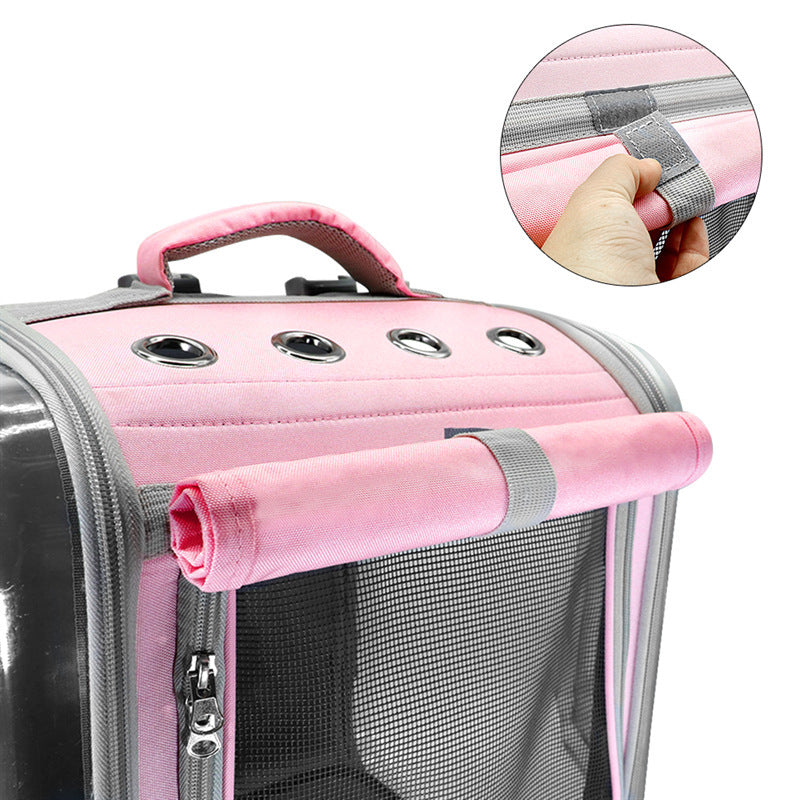 Pet Carrier Backpack Breathable Travel Outdoor