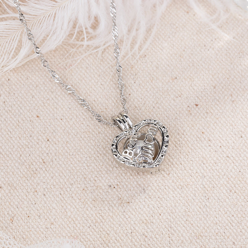 Glow-in-the-dark diy necklace