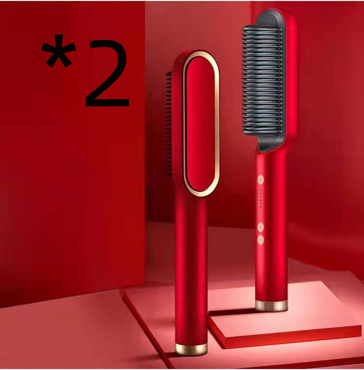 Ion Curling Tong Dual-purpose Electric Hair Brush