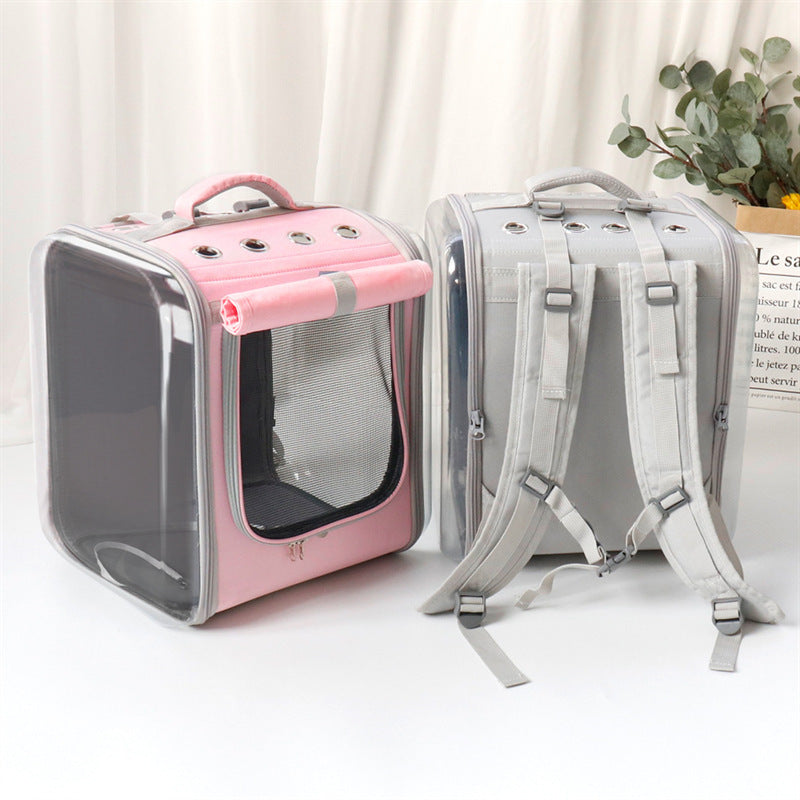 Pet Carrier Backpack Breathable Travel Outdoor