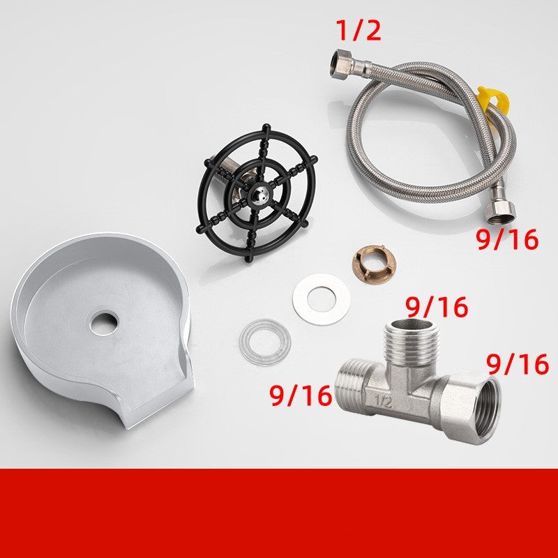 Small Sink Stainless Steel Faucet Household