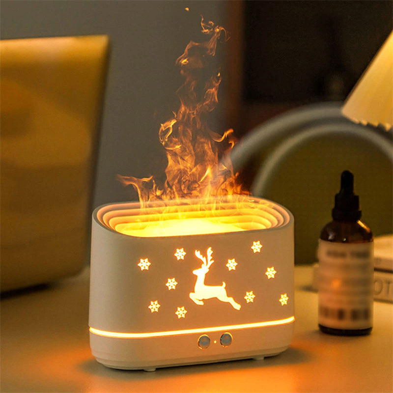 Elk Flame Humidifier Diffuser Home