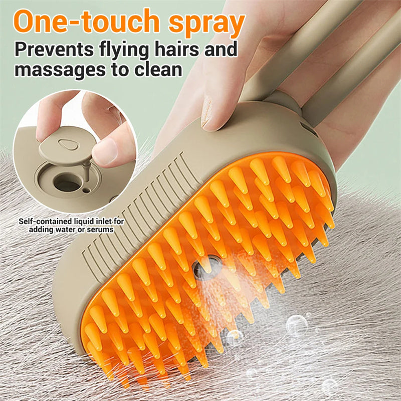 Electric Spray Hair Brushes For Massage Pet Grooming