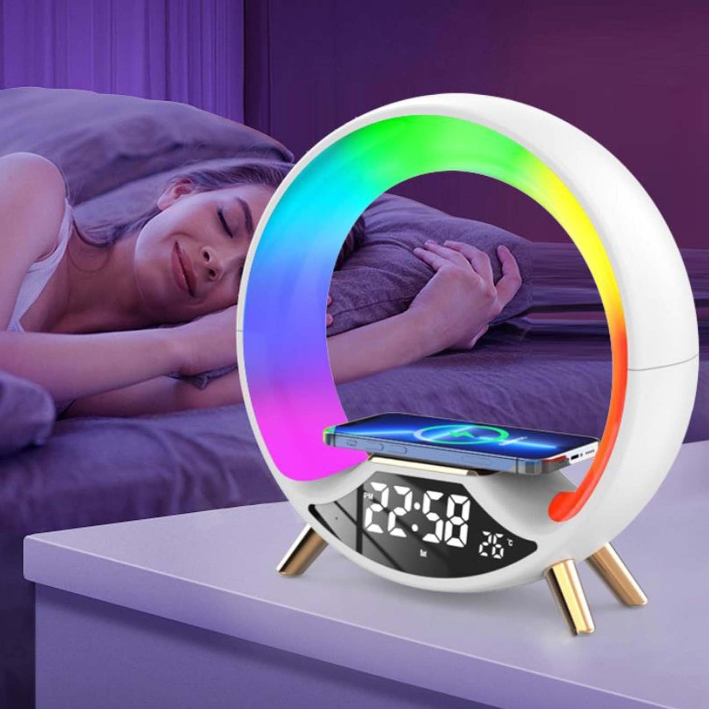 Multifunctional Bluetooth Speaker Night Light