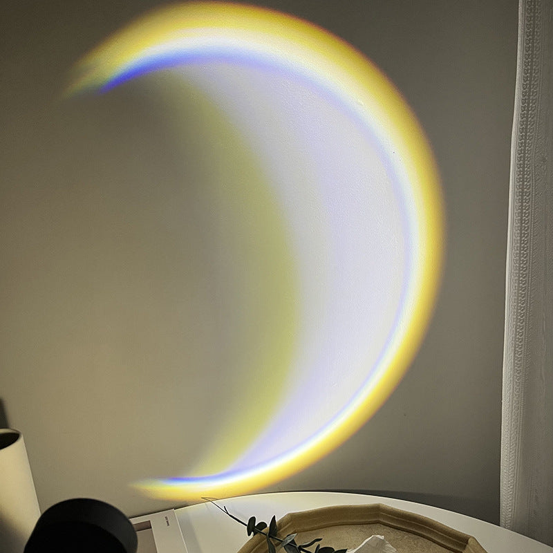 INS USB Moon Lamp LED Rainbow For Bedroom