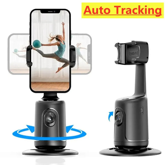 360 Auto Face Tracking Gimbal AI Vlog